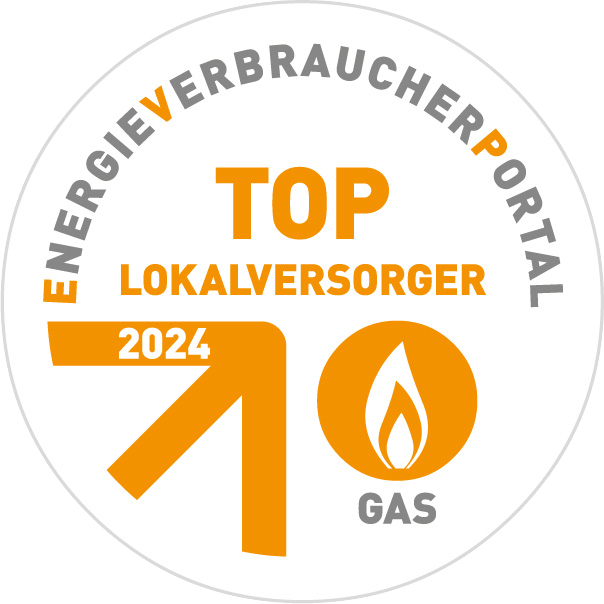 Siegel Top-Lokalversorger Gas